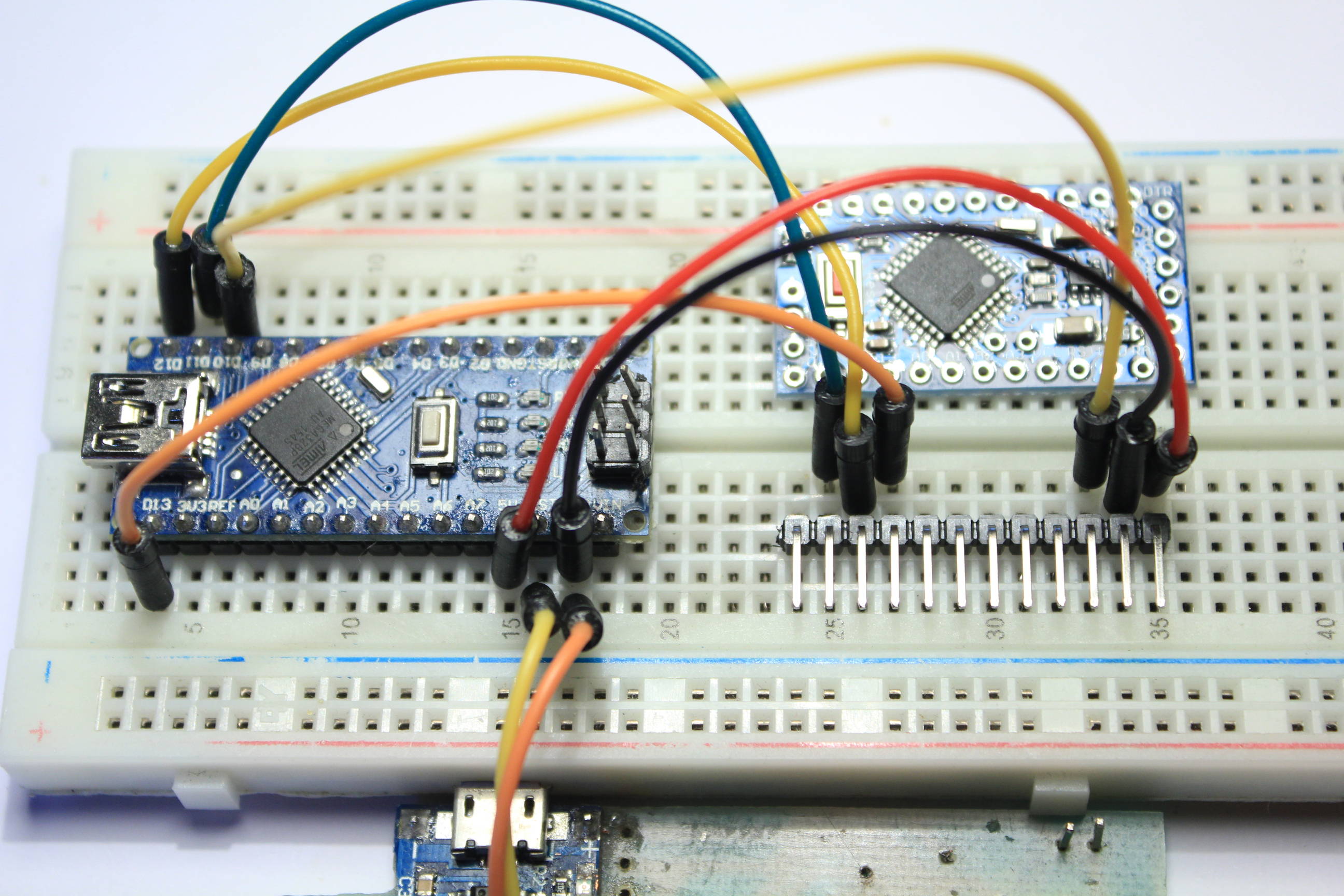 Arduino on breadboard bootloader